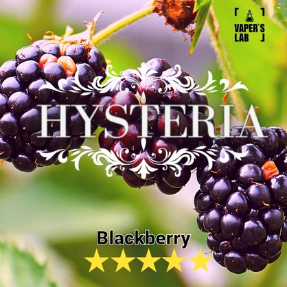 Фото рідина для вейпа hysteria blackberry 30 ml