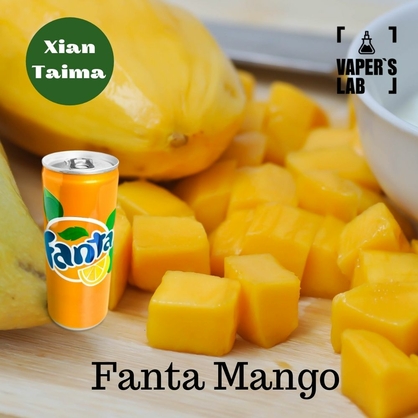 Фото, Відеоогляди на Ароматизатори для рідини вейпів Xi'an Taima "Fanta Mango" (Фанта манго) 