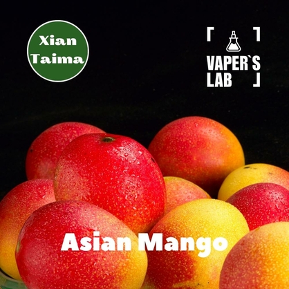 Фото, Відеоогляди на Ароматизатор для самозамісу Xi'an Taima "Asian Mango" (Азіатський манго) 