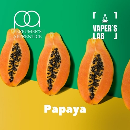 Фото, Відеоогляди на Харчовий ароматизатор для вейпа TPA "Papaya" (Папайя) 