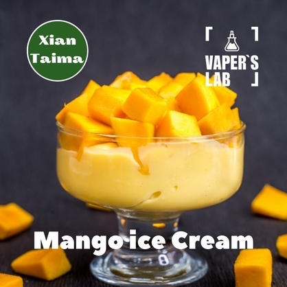 Фото, Видео, Ароматизаторы для солевого никотина   Xi'an Taima "Mango Ice Cream" (Манго мороженое) 