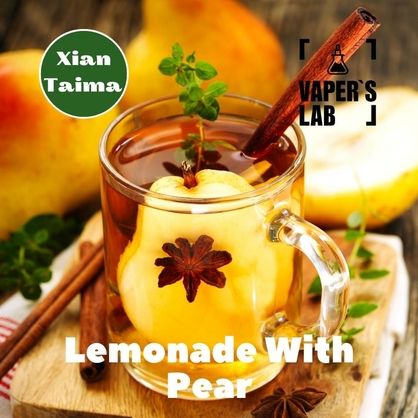 Фото, Відеоогляди на Ароматизатор для самозамісу Xi'an Taima "Lemonade with Pear" (Грушевий лимонад) 