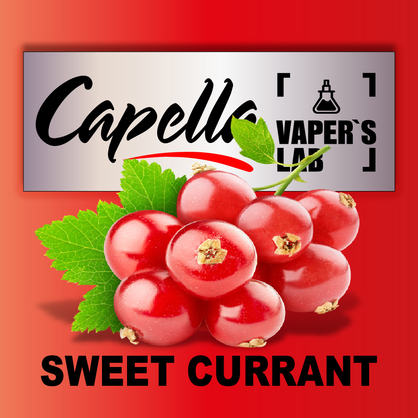 Фото на аромку Capella Sweet Currant Сладкая смородина