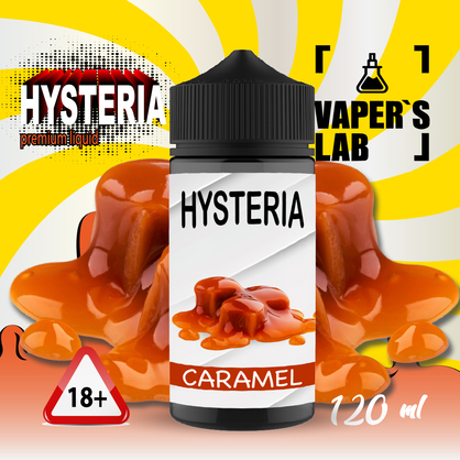 Фото жижа для вейпа купити дешево hysteria caramel 100 ml