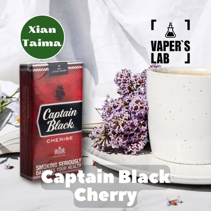 Фото, Відеоогляди на ароматизатор електронних сигарет Xi'an Taima "Captain Black Cherry" (Капітан Блек вишня) 