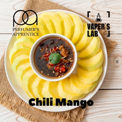 Фото, Відеоогляди на Преміум ароматизатори для електронних сигарет TPA "Chili mango" (Манго зі спеціями) 