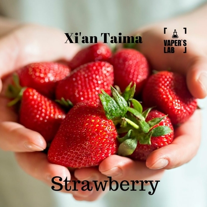 Фото, Видео, Ароматизаторы для солевого никотина   Xi'an Taima "Strawberry" (Клубника) 