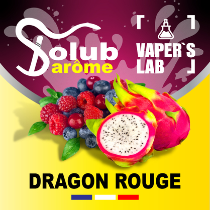 Фото, Відеоогляди на Aroma Solub Arome "Dragon rouge" (Пітахайя з лісовими ягодами) 