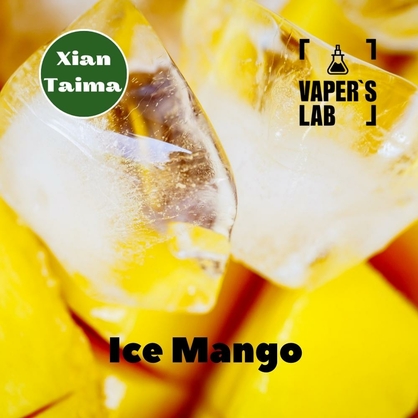 Фото, Відеоогляди на Ароматизатор для самозамісу Xi'an Taima "Ice Mango" (Манго з холодком) 