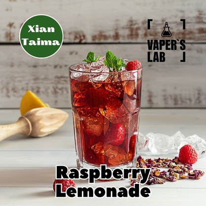 Фото, Видео, Купить ароматизатор Xi'an Taima "Raspberry Lemonade" (Малиновый лимонад) 