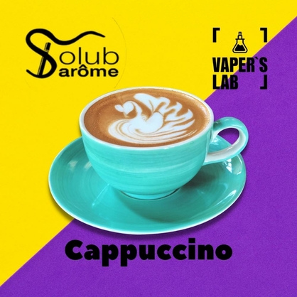 Фото, Відеоогляди на Преміум ароматизатор для електронних сигарет Solub Arome "Cappuccino" (Капучіно) 