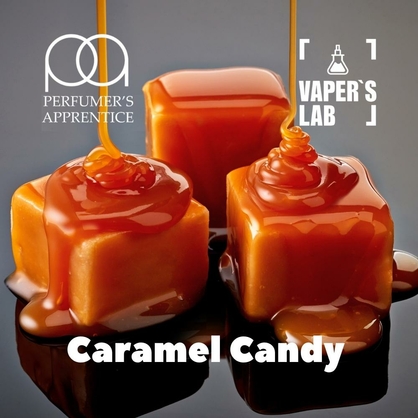 Фото, Видео, Ароматизатор для жижи TPA "Caramel Candy" (Карамельная конфета) 