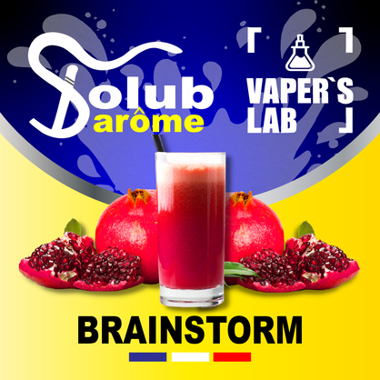 Фото, Видео, Лучшие вкусы для самозамеса Solub Arome "Brainstorm" (Гранатовый напиток) 