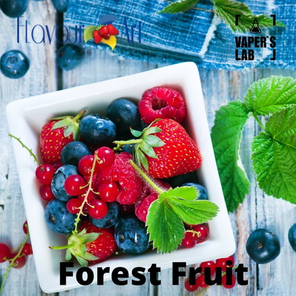 Фото, Відеоогляди на Аромку для вейпа FlavourArt Forest Fruit Лісові ягоди