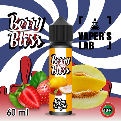 Фото жижі для вейпа berry bliss melon delight 60 мл (диня з полуницею)