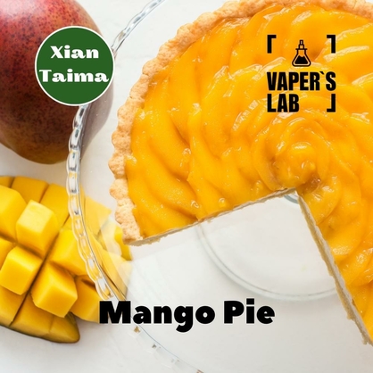 Фото, Видео, Ароматизатор для вейпа Xi'an Taima "Mango Pie" (Пирог с манго) 