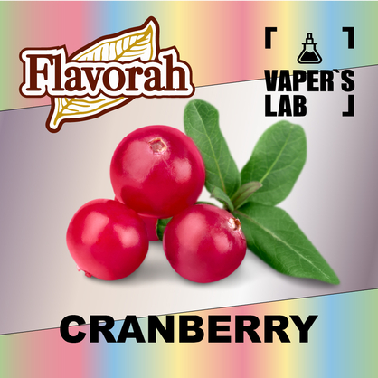 Фото на аромку Flavorah Cranberry Клюква