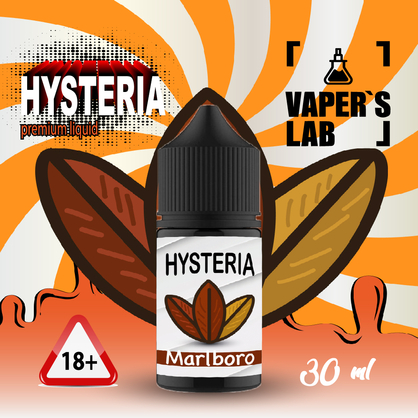 Фото, Відеоогляди на Жижу Salt Hysteria Salt Marlboro 30 ml