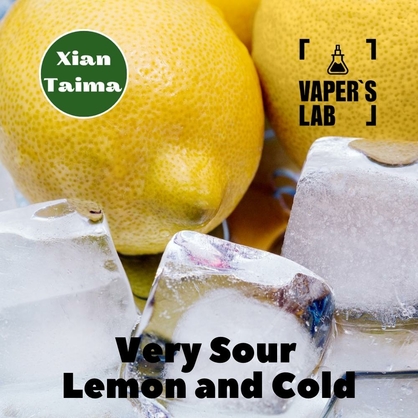 Фото, Видео, Набор для самозамеса Xi'an Taima "Very Sour Lemon and Cold" (Очень кислый и холодный лимон) 