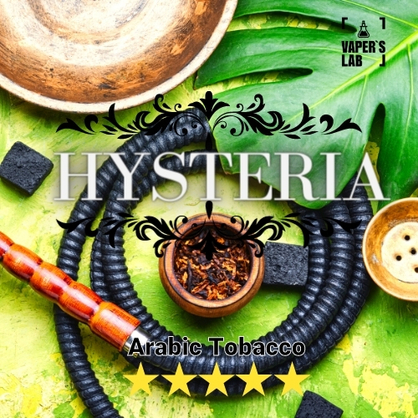 Фото, Відео на рідину Hysteria Arabic Tobacco 30 ml