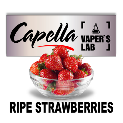 Фото на Aroma Capella Ripe Strawberries Стигла полуниця