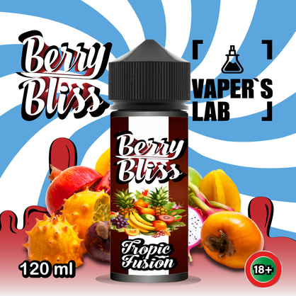 Фото жидкости для вейпа berry bliss tropic fusion (тропические фрукты)