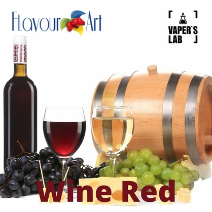 Фото на Аромку для вейпа FlavourArt Wine Red Красное вино