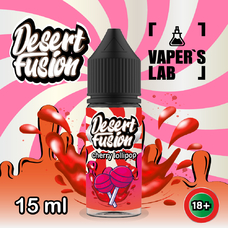 Жидкости Salt для POD систем Dessert Fusion Cherry Lollipop 15