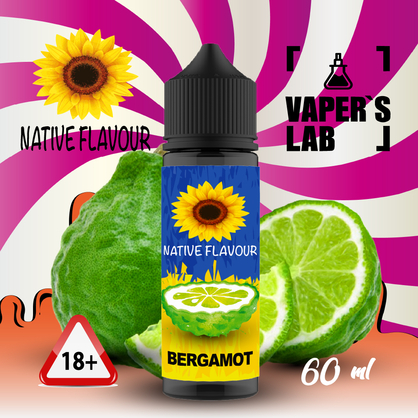 Фото жижка native flavour bergamot 60 ml