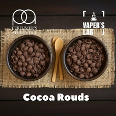 Натуральні ароматизатори для вейпів TPA "Cocoa Rounds" (Шоколадні кульки)