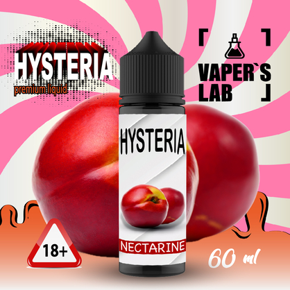 Фото рідина для підсистем hysteria nectarine 30 ml