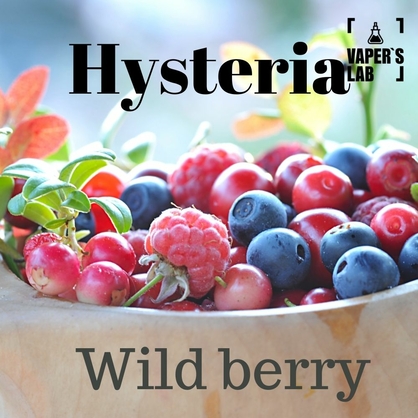 Фото, Відео на Заправки до вейпа Hysteria Wild berry 100 ml