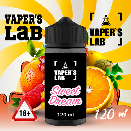 Фото заправка для вейпа дешево vapers lab sweet dream 120 ml