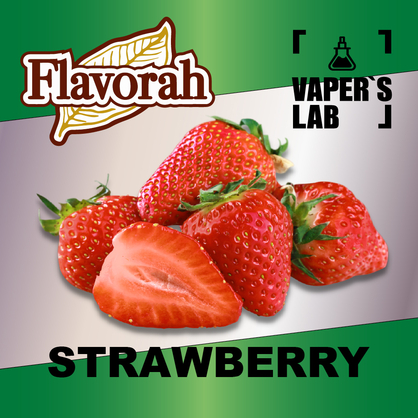 Фото на аромку Flavorah Strawberry Клубника