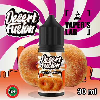 Фото жижа для пода dessert fusion salt sugary donut 30 ml