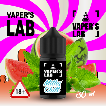 Фото, Видеообзор на жижку Salt Vaper's LAB Salt Minty chill 30 ml