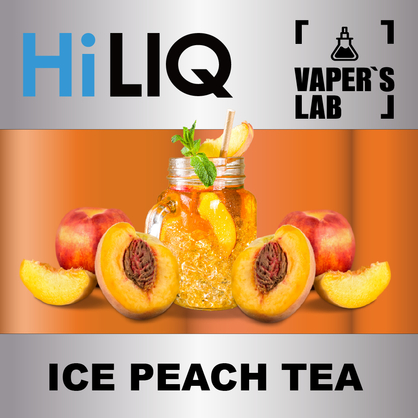 Фото на аромку HiLIQ Хайлик Ice Peach Tea Холодный персиковый чай