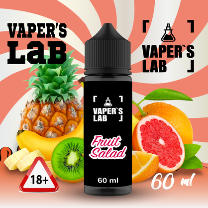 Фото, Видео на Заправки для вейпа Vapers Lab Fruit salad 60 ml