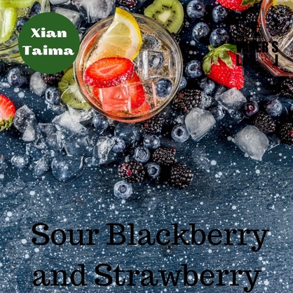 Фото, Видео, Натуральные ароматизаторы для вейпа  Xi'an Taima "Sour Blackberry and Strawberry" (Кислая ежевика и клубника) 