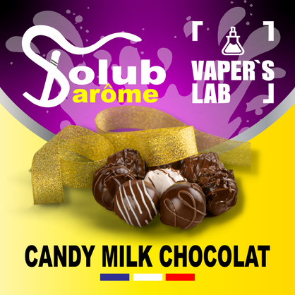 Фото, Видео, Ароматизаторы для самозамеса Solub Arome "Candy milk chocolat" (Конфета с молочным шоколадом) 