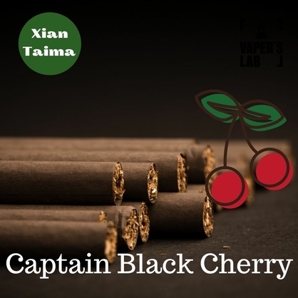 Фото, Відеоогляди на ароматизатор електронних сигарет Xi'an Taima "Captain Black Cherry" (Капітан Блек вишня) 