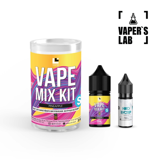 Відгуки Рідина для под систем Vape Mix Kit Salt2 Pineapple 30 мл 