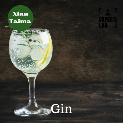 Фото, Видео, Ароматизаторы для солевого никотина   Xi'an Taima "gin" (Джин) 