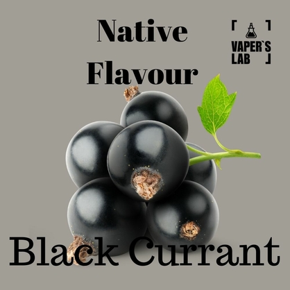 Фото рідина для вейпа native flavour black currant 120 ml