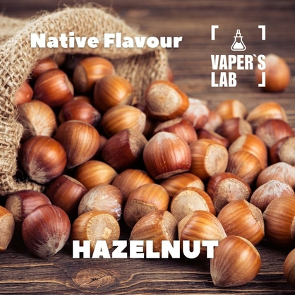 Фото, Відеоогляди на Аромки для вейпів Native Flavour "Hazelnut" 30мл 