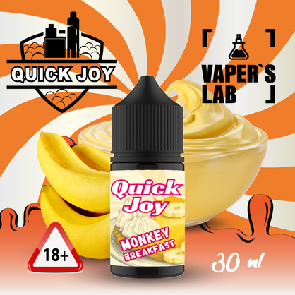 Фото, Відеоогляди на Жижу Salt Quick Joy Salt Monkey Breakfast 30 ml