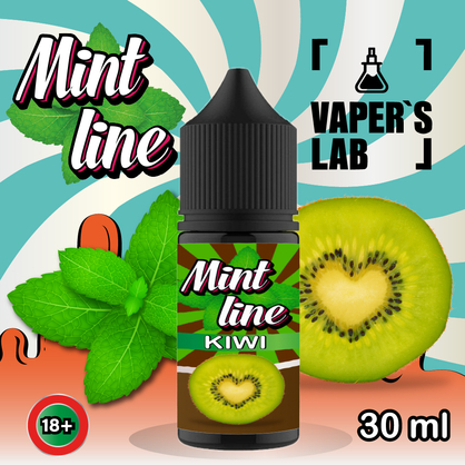 Фото жижа для пода mint kiwi 30ml