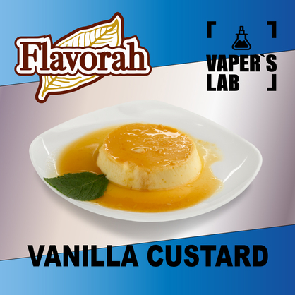 Фото на Аромку Flavorah Vanilla Custard Ванільний заварний крем