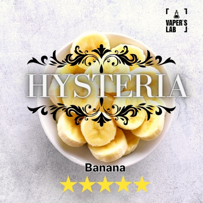 Фото, Відео на жижки Hysteria Banana 30 ml