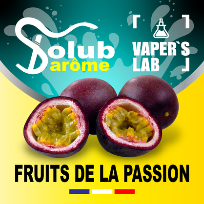 Фото, Відеоогляди на Компоненти для рідин Solub Arome "Fruits de la passion" (Маракуйя) 